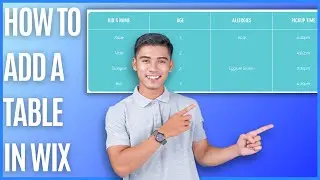 How to Add a Table in Wix [Quick Guide]