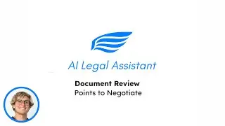 Find Points to Negotiate in Legal Documents with Our AI Legal Assistant