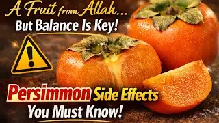 Persimmon Side Effects You Must Know 🍊 | A Fruit from Allah, But Balance Is Key |Persimmon fruit 