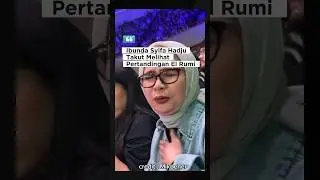 Momen Ibunda Syifa Hadju khawatir ke El Rumi