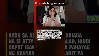 VP Sara tumanggap ng POGO donations #newsph #balitaph #news