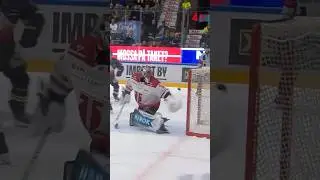 &Aring;rets r&auml;ddning? Jonas Enroth r&auml;ddar sitt &Ouml;rebro i matchen mot HV71