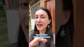 Weird fact about Guatemala #guatemala travel