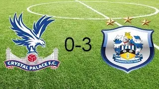 CRYSTAL PALACE 0-3 HUDDERSFIELD TOWN GOAL BY STEVE MOUNIE