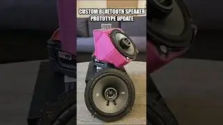 Bluetooth Car Speaker Design #3dprinting #caraudio #bluetoothspeaker