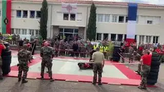 В 2REP маленький междусобойчик по случаю празднования дня парашютистов Франции  ( St. Michel )