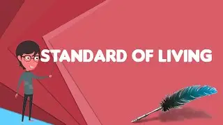 What is Standard of living?, Explain Standard of living, Define Standard of living