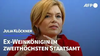 Julia Klöckner: Frühere Weinkönigin im zweithöchsten Staatsamt | AFP