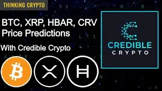 Credible Crypto Interview - BTC, XRP, HBAR, CRV Technical Analysis & Price Predictions