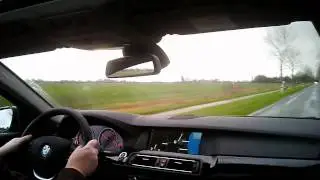 A one-hour drive through Friesland in a BMW 535i (F10)