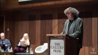 Stephen Rea 😍 at the Derek Mahon Celebration reading Mahon&rsquo;s poetry 📖 / RIAM 4-Nov-2025