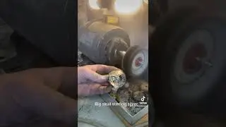 The making of a giant solid sterling silver skull