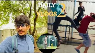 Daily vlog day 2 | going to college | fight in society | pcmc don
