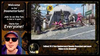 #Fallout76 Season 14: Fallout 76 5 Year Anniversary! Spooky Scorched and more Nukes to be dropped!