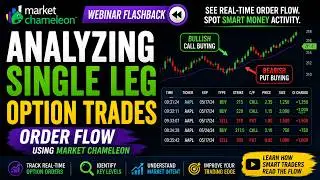 How to Track Options Order Flow: Market Chameleon Single Leg Trade Analytics