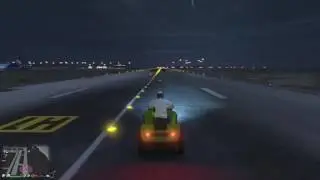 GTA 5 Airport Drag Race (Aqua Blazer vs. Street Blazer)