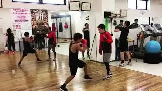 Boxing training in Kyoto japan 2019
