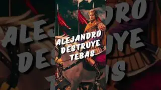 ALEJANDRO MAGNO destruye TEBAS 🔥 #tebas #alejandromagno #historia #pindaro #antiguagrecia #asedio