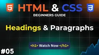 HTML Headings and Paragraphs | HTML and CSS Beginners Guide | IMS Coding