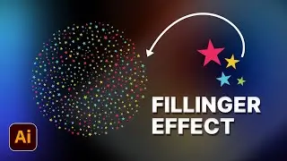 How to Create the Fillinger Effect in Adobe Illustrator - Step-by-Step Tutorial