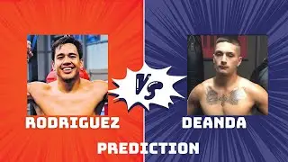 Misael Rodriguez vs Austin DeAnda Prediction