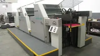 Roland 204 HOB 1999 - Testes de Impressão na Bercy - Máquinas