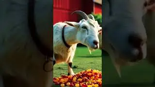 Funny Goat that ate jelly bean story