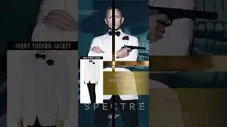Daniel Craig's Tom Ford ivory tuxedo jacket in Spectre