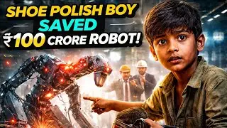 A Shoe Polish Boy Saved a ₹100 Crore Robot 😱 | Don’t Judge by Appearance