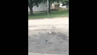 Water balloon prank part 1
