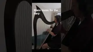 Mannanan Beg Mac y Lir trad. Manx music #harpist #harp #musician #celticharp #celticharp