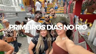 VLOG RJ PARTE #1 - Conhecendo o Centro da Cidade, Escadaria Selarón e Caipirinha Carioca