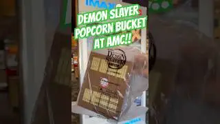 Demon Slayer Merch Reveal - AMC&rsquo;s Demon Slayer Popcorn Bucket!!! 🍿🍿🍿