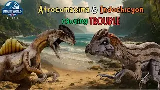 Atrocomaxima & Indochicyon causing TROUBLE 😵 | PVP Battles | Jurassic World Alive Gameplay 636