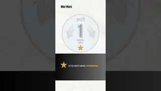 Mint Marks On Indian Coins #shorts #coin #viral #trending #india #information  #info #numismatics