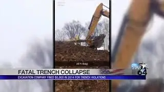 Company man was working for when killed in trench collapse has previous safety fines