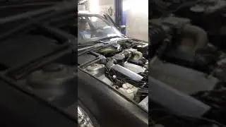 Prvni start po go motoru 346kb 735i