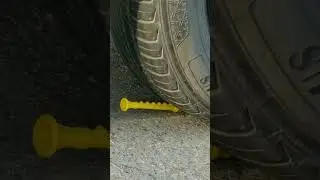 EXPERIMENT 🤩🤩 Horn Toy vs Car Tire Crushing #crusher #crushing #horn #toy #ytshorts #experiment #car