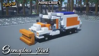 Minecraft: Snowplow Truck | Tutorial