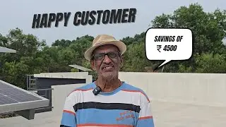 Saving ₹4,500/Month with Solar | Mr. James Dsouza&rsquo;s Success Story with NLITE Energy