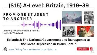 The National Government and its response to the Great Depression in 1930s Britain