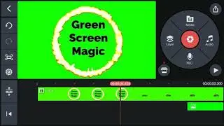 How to remove watermarks from my green screen videos using KineMaster