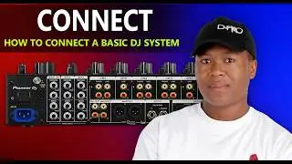 How to connect a basic DJ system