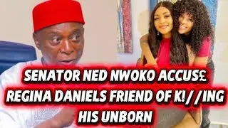 SENATOR NED NWOKO ACCUS£ REGINA DANIELS FRIEND OF K!//ING HIS UNBORN 
