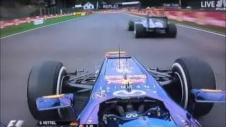 2013 F1 Belgian Grand Prix Spa Eau Rouge