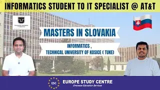 💼Job @ AT&T, Masters in Informatics & Smart Electronics - TUKE - Slovakia - ESC Students Interview😊🎓
