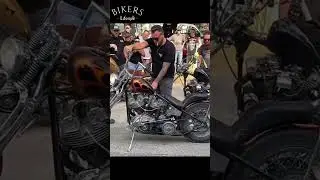 Awesome Harley-Davidson kickstart | bikerslifestyle