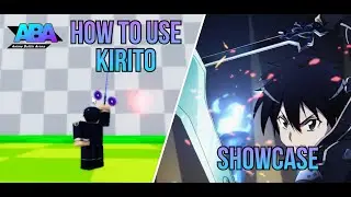 HOW TO USE KIRITO SHOWCASE | ABA