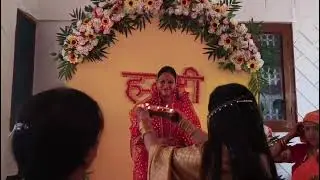 Dulhan ki pooja / aarti / uttrakhand merriage / lovely things by asha rana / merriage