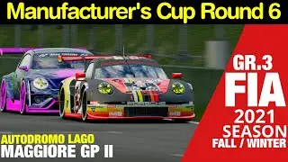 GT Sport: FIA Manufacturer's Cup Fall/Winter Season 2021: POINTS RACE: MAGGIORE GP II